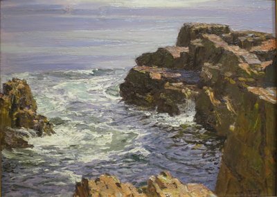 La ola rompiendo de Edward Henry Potthast